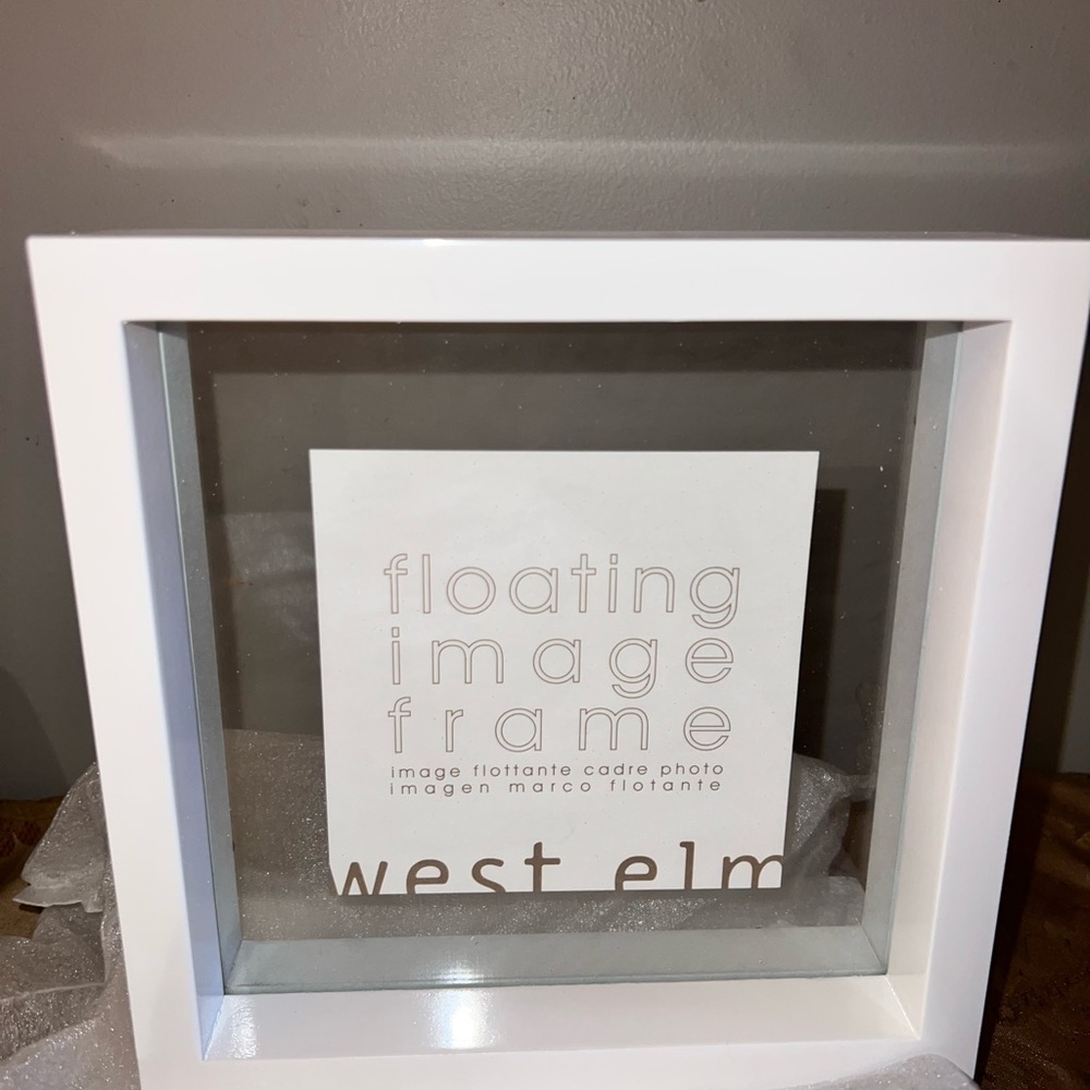West Elm Modern White Frame
